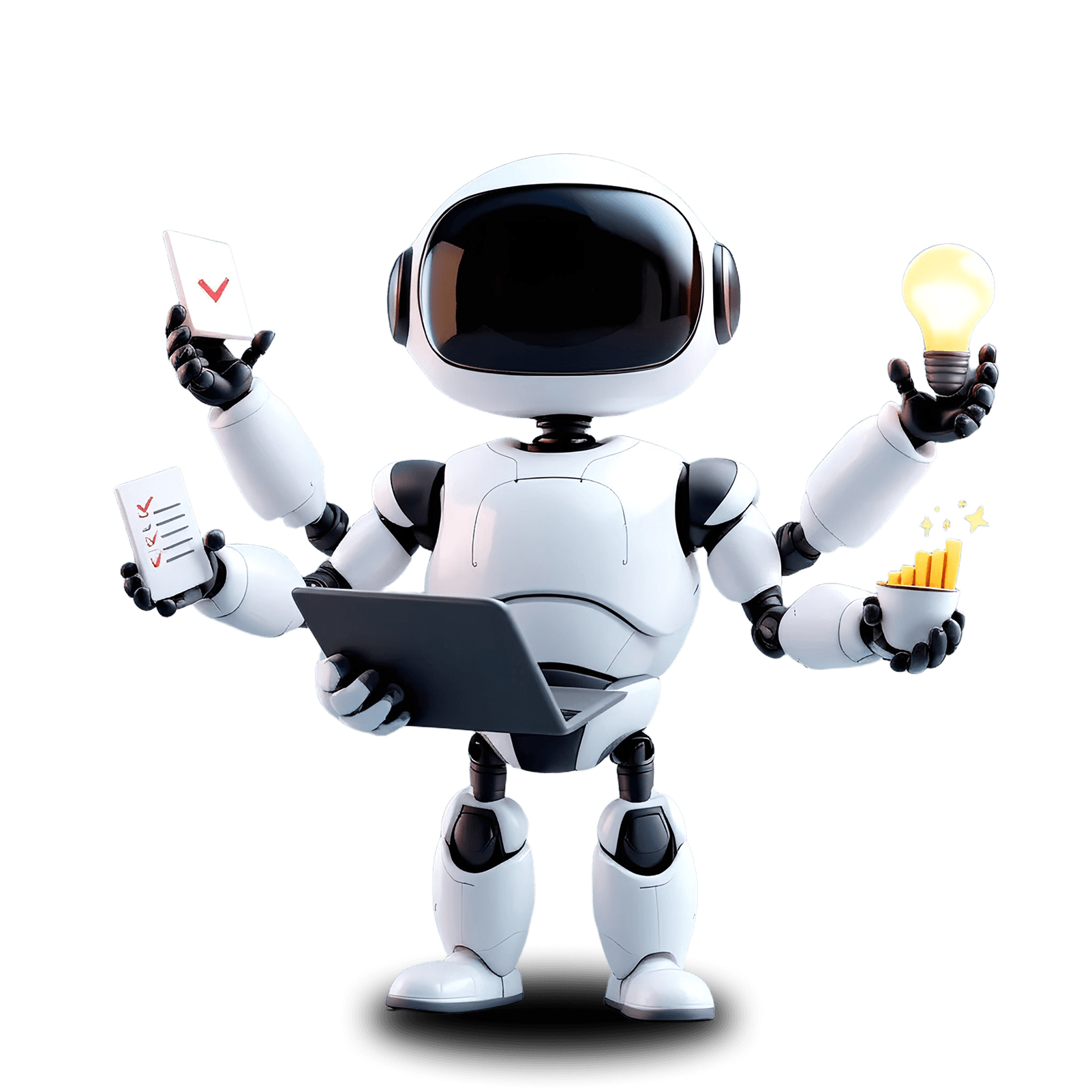 Disqursive AI robot